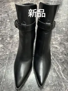 CELINE セリーヌ レザーブーティ ブラック 36のサムネイル