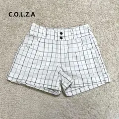 【C.O.L.Z.A】コルザ　ショートパンツ　ハーフパンツ　チェック　格子柄