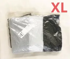 [新品未開封]GUダブルブレストチェックジャケットXLサイズ　グレー　ジーユー
