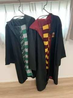 ハリーポッター　2セット　ローブ　杖　マフラー　ネクタイ