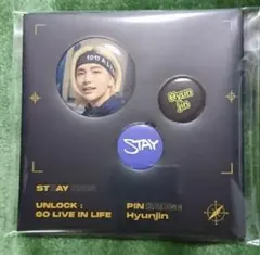 スキズ　ヒョンジン  缶バッチ