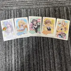 とある科学の超電磁砲　購入者特典カード5枚セット