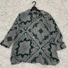 美品】レリアン Leilianペイズリー 五分袖 チュニック 13号 - メルカリ