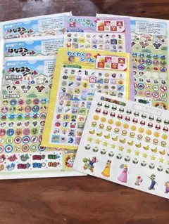 スーパーマリオ・ごほうびシールセット