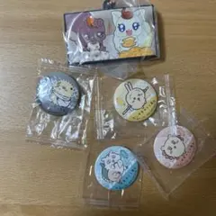 プリキュア5 ラバスト ちいかわ くら寿司缶バッジ