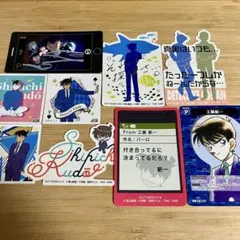 名探偵コナン 工藤新一 モバイルステッカー等 まとめ売り