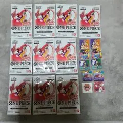 ワンピース ROUND1 プロモーションパック 10パック　特典ステッカー10枚