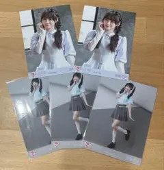 =LOVE イコラブ 音嶋莉沙 生写真 劇薬中毒 研究員 ポロシャツ ５枚セット