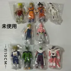 未使用　ドラゴンボールZ　ソフビ　10体セット　コンプリート　スーパーサイヤ人