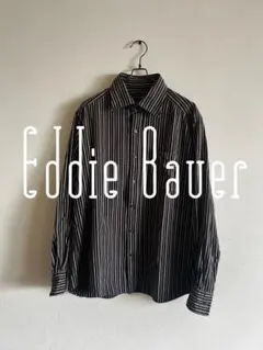 【値下げ】Eddie Bauer（エディー・バウアー）ストライプシャツ