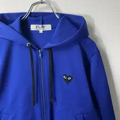 PLAY COMME des GARCONS プレイコムデギャルソン ジャージ青 PLAY COMME des GARCONS プレイコムデギャルソン ジャージ青 - メルカリ