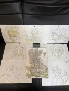 鬼滅の刃 複製原画　パンフレット副読本　セット