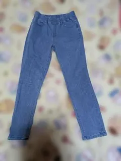 レディース　デニムレギパン(Lサイズ)