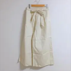 新品　Alma Design コットン　パンツ　アイボリー　13-121