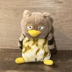 レトロ　みみずくパペット　ぬいぐるみのサムネイル
