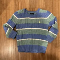 【美品】100 POLO RALPH LAUREN ケーブル編みセーター