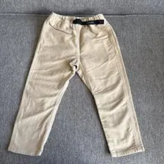デニムダンガリー　グラミチ　ベージュ　パンツ　120 新学期　フィス