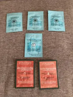 L'OCCITANE ロクシタン シャンプー＆コンディショナー 6枚セット