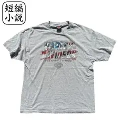 ハーレーダビッドソンTシャツ 両面プリント USA製バイカー アメカジ