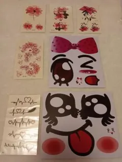 マタニティフォトシール タトゥーシールセット ペイントシール まとめ売り