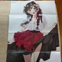 【未使用品】彼女、お借りします　ガールズ&パンツァー　ポスター　非売品