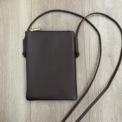 大人オシャレ✨ETRE TOKYO ⭐︎レザー スマホショルダーバッグ 
