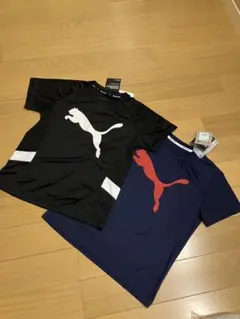 【新品】150cm 2枚セット　PUMA 吸汗速乾 Tシャツ 2枚セット　プーマ