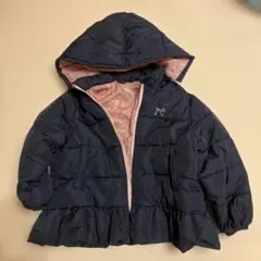 中綿コート ネイビー 110cm