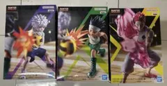 ハンターハンター　G.I編　3体セット　ゴン　キルア　ヒソカ
