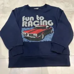 Blue Mart レースカー 車　スウェット　トレーナー 110