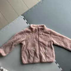UNIQLOキッズフリースジャケット 120サイズ ピンク
