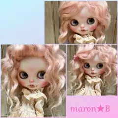 B娃用馬海毛假髮