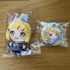 プロセカ 一番くじ プチぬい 缶バッジ モモジャン リン