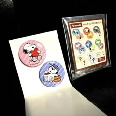 Peanuts トレーディングミニ缶バッジ2個 シークレット スヌーピー オラフ