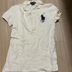 Ralph Lauren ポロシャツ M アイボリー