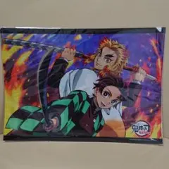 鬼滅の刃 無限列車編 雑誌イラストシリーズレイヤードクリアファイルセットB