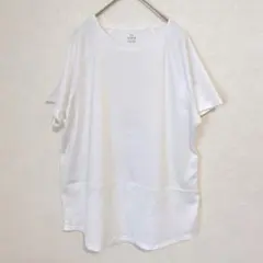 アンダーアーマー 半袖 カットソー バックオープン ビッグサイズ 白 ヨガ ジムのサムネイル