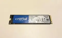 Crucial P3 1000G M.2NVMe SSD動作確認済健康状態93％ - メルカリ