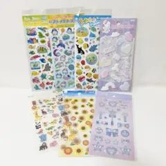 【まとめ売り】ぷくぷく平成レトロシール 未使用 まとめ売り