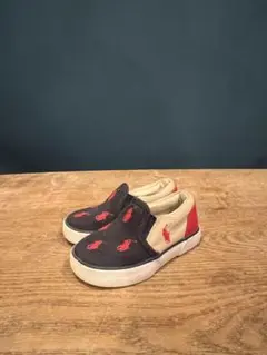 Polo RalphLaurenキッズ スリッポンシューズ