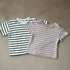 【90】Tシャツセット【POLOBaby・GU】のサムネイル
