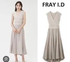 FRAY I.D ノースリーブラップワンピース Fサイズ