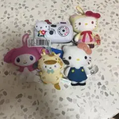 【まとめ売り】サンリオ　キティ　ポチャッコ　マイメロ5体セット