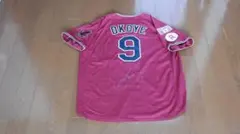 楽天イーグルス　オコエ瑠偉 直筆サイン 2017Fans　L　ユニ　巨人 未使用