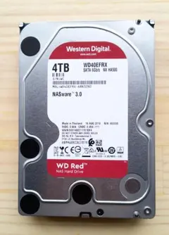 WD Red 4TB WD40EFRX NAS用HDD 正常判定 - メルカリ