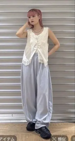JEANASIS › 【接触冷感】5ポケットスウェットコクーンパンツのサムネイル