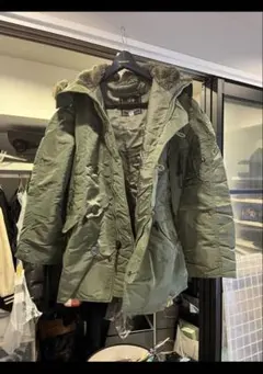 アルファ N-3B フライトジャケット 中綿ダウン ボア ファー