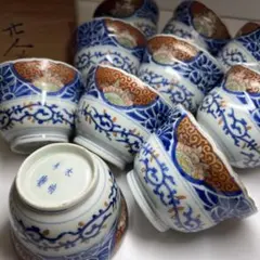 微塵唐草 蕎麦猪口 14客 木箱付 微塵唐草 蕎麦猪口 14客 木箱付 - メルカリ