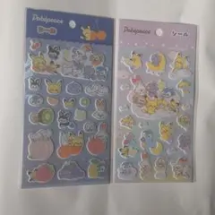 正規品　Pokepeace シール 2点セット ポケモン