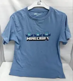 【匿名配送】マイクラ　U T　140センチ　半袖Tシャツ2枚セット【古着】